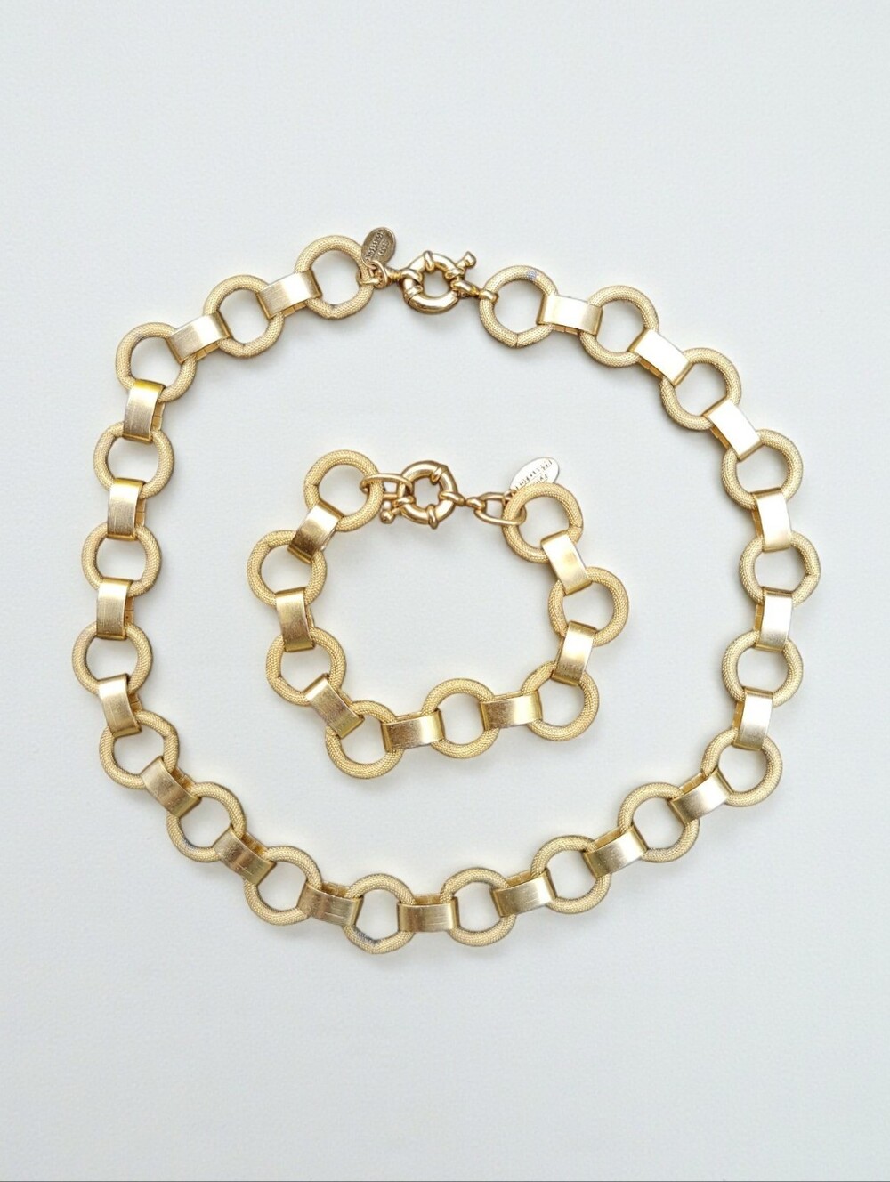 Elizabeth Cole Necklace And Bracelet Set
